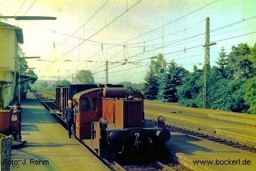 Köf II in Wolnzach Bahnhof