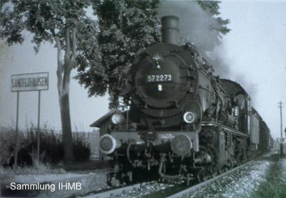 57 2273 durcheilt Sandelzhausen um 1950