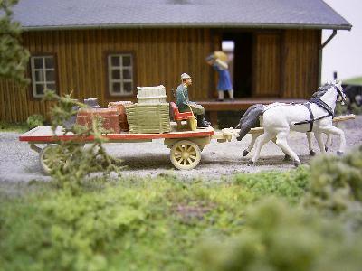 Viel Verkehr am Bahnhof Hundling, Hermann